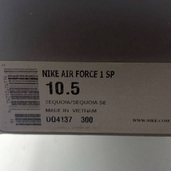 Nike Billie Eilish x Air Force‎ 1 Low Sequoia green Sneaker DQ4137 300 Men 10.5 - Picture 6 of 11